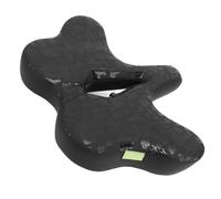 Naroote Coussin de Siège de Vélo, Conception Réfléchissante Très Claire, Sièges de Vélo Plus Larges, Excellente Absorption des Chocs Ergonomiques pour Voyager (Black)
