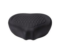Naroote Coussin de Siège de Vélo surdimensionné pour Un Confort amélioré, Selle de Vélo Large pour Hommes et Femmes, Cuir PU 12,2x8,9x2,6 Pouces
