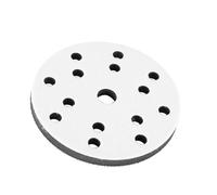 Naroote Coussin D'interface en éponge Souple pour Patins de Ponçage, Réduction des Vibrations, Installation Facile pour Polisseuse Pneumatique/électrique, Diamètre 150 Mm (6 pouces 15 trous)