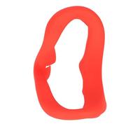 Naroote Coussinet Oculaire en Silicone pour 2, Doux, Résistant à la Sueur, Confortable, Anti-poussière, Remplacement pour Accessoires VR (Rouge)