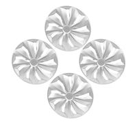 Naroote Couvercle de Jante de Capuchon de Moyeu de Roue, Remplacement pour Connect Silverado 1500 17 Pouces, Enjoliveur Multifonctionnel de Voiture, Montage Universel