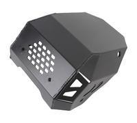 Naroote Couvercle de Protection de Châssis de Moteur, Protection de Châssis de Moteur Antirouille pour Motos (BLACK)