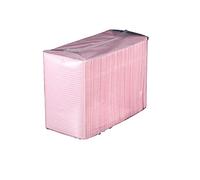 Naroote Couverture de Table de Tatouage, Tampon de Nettoyage de Tatouage, 125 Pièces, Facile à Utiliser, Bonne Absorption, Jetable pour le Département Dentaire (PINK)
