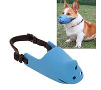 Naroote Couvre-Bouche de Chien Pratique à 3 Trous pour Une Respiration Facile, adapté à Les Chiens de Grande Race (L (Circonférence de la Bouche 16-18cm)