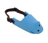Naroote Couvre-Bouche de Chien Pratique à 3 Trous pour Une Respiration Facile, adapté à Les Chiens de Grande Race (M (Circonférence de la Bouche 13,5-16 cm)