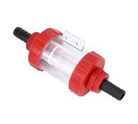 Naroote Crépine de Maille de Filtre de Pompe D'irrigation de Jardin à Haut Débit, Filtre Transparent en Ligne Durable pour Protéger la Pompe, adapté au Tuyau D'interface D'irrigation de Jardin (1