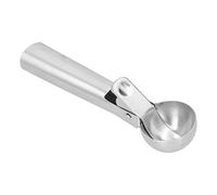 Naroote Cuillère en Acier Inoxydable 304, Cuillère à Glace avec Plaque à Ressort Dissimulée pour Creuser des Boules de Fruits, Accessoire d'outil de Cuisine