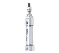 Naroote Cylindre Pneumatique, Cylindres à Air Pneumatique M5x0.8 Mini ou Outil d'air en Forme de Stylo Petit Hydraulique pour la Machine à Imprimer d'écran (PB12*10)