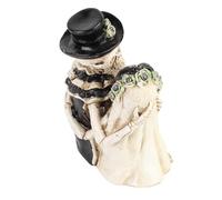 Naroote Décor de Squelette, Style de Dessin animé, Figurine de Crâne Drôle, Décoration de Maison Hantée pour Les événements de Salle D'évasion (#5)