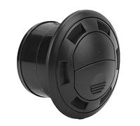 Naroote Déflecteur de Climatisation de Tableau de Bord, Sortie à Persiennes Durable pour Bus RV, Matériau ABS, Grille de Ventilation Ronde de 75 Mm pour Voitures de Tourisme, Voitures de Salon