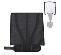 Naroote Diffuseur de Boîte à Lumière Flash Pliable pour Réflecteur de Photographie Universel, Crochets et Boucles, Compact et Léger pour Les Prises de Vue sur Place