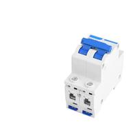 Naroote Disjoncteur Miniature Compact de Protection contre les Fuites pour L'énergie Solaire et le Système Photovoltaïque, Interrupteur Pneumatique 2P Haute Performance pour les Systèmes DC (25A)