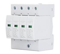 Naroote Dispositif de Protection Contre Les Surtensions, Haute Performance, Réponse Rapide pour la Protection des équipements électriques Domestiques, PC Blanc, 1 unité (4P 385V)