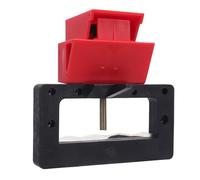Naroote Dispositif de Verrouillage de Disjoncteur, Kit de 3 Pièces en Nylon Durable pour la sécurité électrique dans les Environnements Industriels avec 20 étiquettes