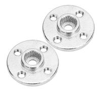 Naroote Disque de Bras de Servo Standard 25T Disque de Mécanisme de Direction Durable pour MG996, avec Vis pour Une Installation Facile, adapté aux Servos Standard Hitec/Parallax/Futaba