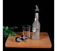 Naroote Distributeur de Bar à Boissons avec Verseur à Mesure D'alcool pour Pubs et Clubs, Verseur de Bouteille Doseur de 35 Ml pour à Domicile, D'alcool en Plastique de qualité Alimentaire (WHITE)