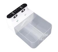 Naroote Distributeur de Savon Automatique Double Tête 800 ML IPX7 étanche | Machine à Savon pour les Mains, Liquide et Mousse, 400 Ml de Chaque côté, 9 Niveaux de Sortie, Salle de Bain et Cuisine,