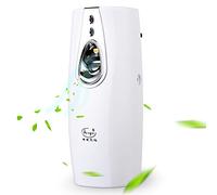 Naroote Donateur Automatique de Parfum d'air, Donneur Programmable à 3 Modes de Pulvérisation, Désodorisant à Doses de 300 Ml avec Clés, Idéal pour un Montage Mural ou sur Table