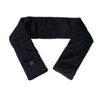 Naroote Écharpe Chauffante électrique Réglable 3 Vitesses pour le Camping D'hiver Voyage Chaleur Tissu en Peluche Court 1 X écharpe Chauffante