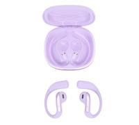 Naroote Écouteurs Bluetooth sans Fil, écouteurs Bluetooth Antibruit, d'autonomie de 80 Heures avec étui de Chargement pour l'entraînement et la Course à Pied (Purple)