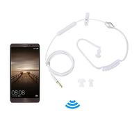 Naroote Écouteurs Intra-auriculaires de sécurité à Tube D'air avec Micro pour IOS, Suppression du Bruit pour la Conduite et L'exercice, Radioprotection pour la sécurité, Casques Filaires pour les