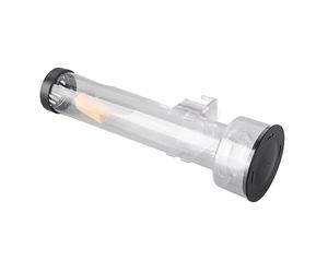 Naroote Écumeur de Protéines D'aquarium Séparateur de Filtre à Protéines en Bois de Tilleul de qualité Supérieure pour Une Eau de Mer Plus Propre, Séparateur de D'aquarium en Verre Borosilicate