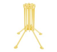 Naroote Égouttoir à Pâtes, Séchoir Pliable pour Nouilles Spaghetti avec Base Antidérapante, Idéal pour le Rangement de la Cuisine, Jaune (YELLOW)