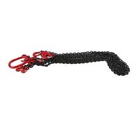 Naroote Élingue à Chaîne de Levage Réglable 2 Mètres 1 Tonne en Acier | Acier soudé Entièrement Automatique, Portée Réglable de 2 Mètres, Crochet Simple de 1 Tonne, Charge Testée 4T, 6 Mm,