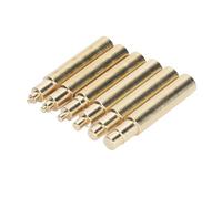 Naroote Embouts d'insertion Chauffants, Jeu de Pointes de Fer à Souder Universel M5 M6 en Laiton Standard 936, Jeu de Pointes de Conception Intégrée avec Forte Charge de Composants, Idéal pour FX