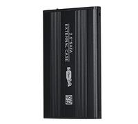 Naroote Enceinte de Disque Dur, Carter Dur Externe USB 3,0 2,5 Pouces Boîtier de Disque Externe avec Enclos de de Transmission de Données à Haute Vitesse pour Les Utilisateurs de Mac