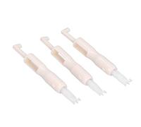 Naroote Enfile-aiguille Automatique en Plastique, Ensemble de 3 Pièces pour Machine à Coudre Domestique, Outil D'enfilage Facile pour les Amateurs de Couture