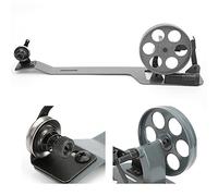 Naroote Enrouleur de Canette Grande Roue Accessoires de Machine à Coudre en Acier Inoxydable Durables pour Usage Industriel 29 Cm 3 Unités