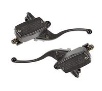 Naroote Ensemble Cylindre de Frein et D'embrayage de Moto, Levier Hydraulique en Alliage D'aluminium Durable pour Guidon de 7/8 Pouces, Améliore L'effet de Freinage, Convient pour R1 R3 R6