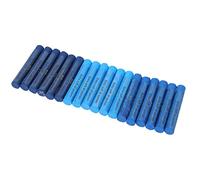 Naroote Ensemble de 18 Pastels à L'huile Bleu Doux, Haute sécurité, Excellent Effet de Dessin pour Enfants étudiants Artistes, Cadeaux Parfaits