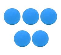 Naroote Ensemble de 5 Balles Rebondissantes de 6 Cm, Balles d'exercice en Caoutchouc pour Les Mains, de Thérapie et de Soulagement du Stress, Adaptées aux Enfants et aux Adultes, pour Piscines,