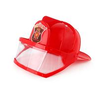 Naroote Ensemble de Déguisement de Pompier pour Enfants, Jouet éducatif Sûr, Idée Cadeau Parfaite pour Les Fêtes d'enfants et Les Compétitions Scolaires, 5 Pièces (Rouge)