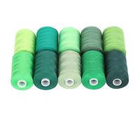 Naroote Ensemble de Fils à Coudre pour Bricolage, 10 Rouleaux Solides, 1000 Yards par Bobine, Patch Domestique, Production de Vêtements