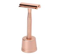 Naroote Ensemble de Rasage Manuel, Double Bord Double-Barber Straight Vane/Wing Barber Straight Vane/Wing Barber Straight Vane/Wing Barber Straight Vane/Wing -SET-STANCH SLIPT GRAND METAL (or