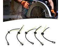 Naroote Ensemble de Tuyau de Carburant pour Débroussailleuse avec Filtre pour Pièces de Rechange, Kit de Tuyau de Carburant de Haute qualité pour Débroussailleuse, Tronçonneuse, 5 Pièces pour Les