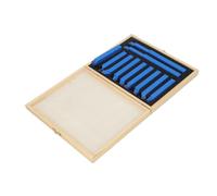 Naroote Ensemble D'outils de Tour à Pointe en Carbure, Longue Durée de Vie Durable pour Tours Semi-Automatiques et Automatiques 11 Pièces 12x12mm pour Tours Généraux