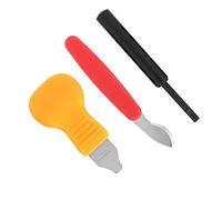 Naroote Ensemble D'ouvreur de Boîtier de Montre, Outils Professionnels Durables pour Les Travailleurs de la Réparation de Montres, Métal et Plastique 3 Pièces
