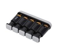 Naroote Entraîneur de Poignée pour un Entraînement de Force des Doigts - Exercice de Doigt Durable pour Piano et Guitare - Orange/gris Plage de Force de 3 à 8,5 Lb Idéal pour les Musiciens de 4,1 X