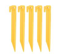 Naroote Entraîneurs Moulues pour Gonftables, Enjeux de Tente en Plastique 5 Pc (Petit (13x15 cm, Besoin de 3 Batterie 3A))