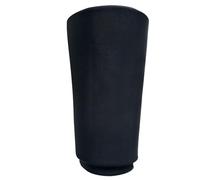 Naroote Enveloppe de Glace en Gel Flexible Noir, Chaud et Froid, Double Usage, Manchon de Compression à 360 °, Attelle de Soutien Réutilisable pour Coude, Genou, Bras de Mollet (L)
