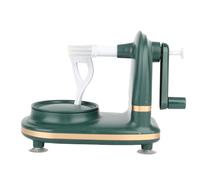 Naroote Éplucheur de Pommes Efficace en Acier Inoxydable, Machine à éplucher les Fruits à Manivelle pour Usage Domestique en Cuisine, Matériau PP, éplucheur de Pommes Vertes (GREEN)