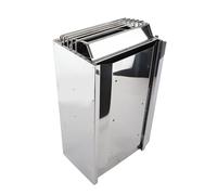 Naroote Équipement de Chauffage Efficace de Réchauffeur de Sauna d'acier Inoxydable pour la Pièce de Sauna 3-6m³ 230V