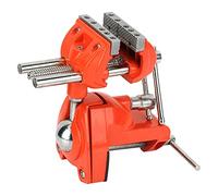 Naroote Étau de Serrage Durable, Largeur de Mâchoire de 70 Mm, Pince de Table pour établi, Menuiserie, Joints en Caoutchouc Antidérapants, adapté au Traitement de Fixation, Matériau en Aluminium