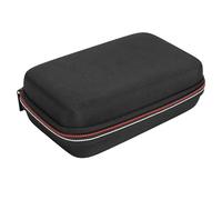 Naroote Étui de Transport pour Console de Jeu à Coque Rigide, Pochette de Voyage de Protection Durable pour la Nouvelle 3DS XL, 2DS XL, Adaptée aux Joueurs Nylon Noir 7,7 X 4,8 X 3,1 Pouces