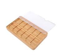 Naroote Étui pour Cartes de Jeu en Bois, Boîte de Rangement à 12 Emplacements, étui Portable Compact avec Un Design Moderne et élégant, Idéal pour 2 Cartes de Jeu OLED Lite