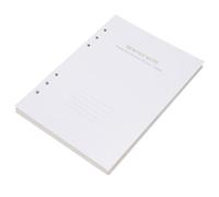 Naroote Feuilles de Papier à Remplacer, Design Plat à 180° | Feuilles lignées, classeur à 6 anneaux, papier à séchage rapide, pages faciles à remplacer